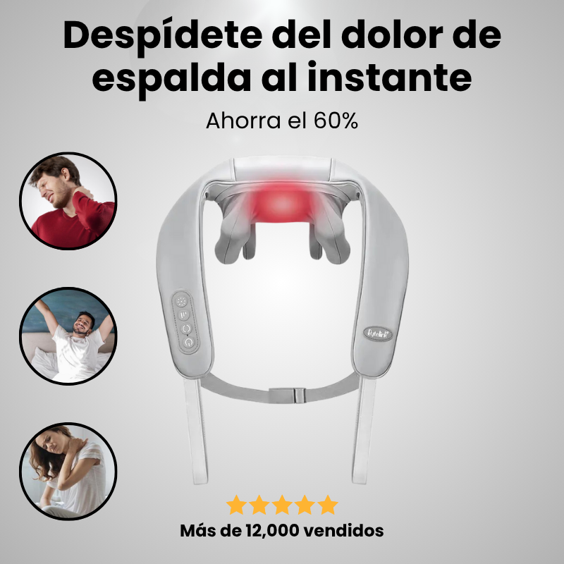 Nova Dispositivo de Masaje Cuello y Espalda