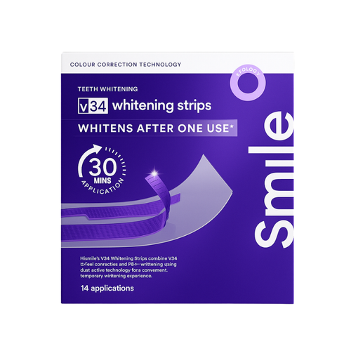 Smile V34 Tiras Blanqueadoras