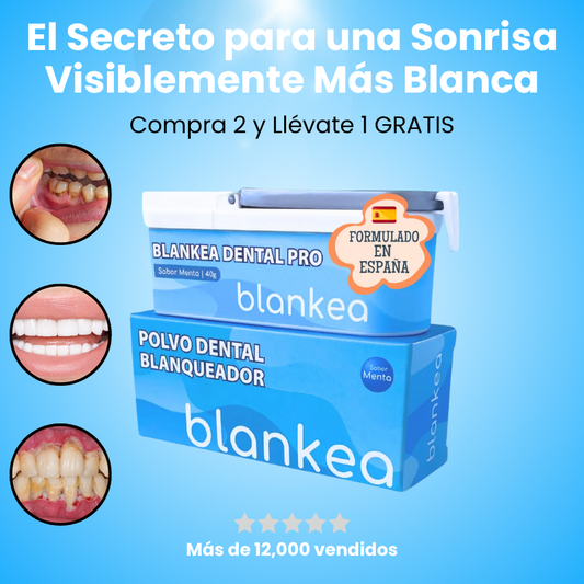 Blankea Dental Pro – Polvo Blanqueador Dental