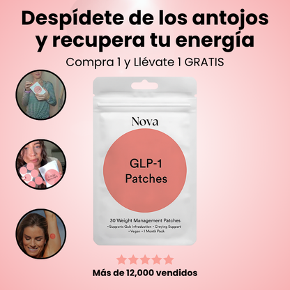 Parches GLP-1 - Elimina el exceso de grasa de forma natural