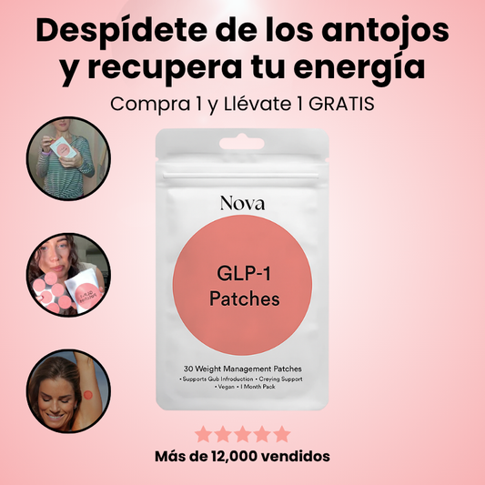 Parches GLP-1 - Elimina el exceso de grasa de forma natural